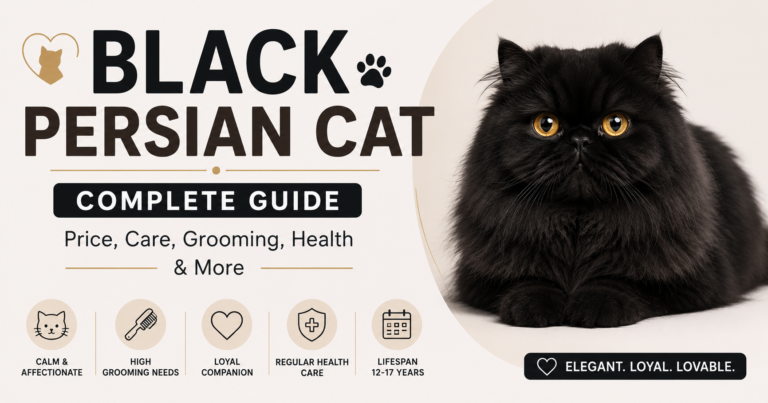 Black Persian Cat Overview, Characteristics & Price