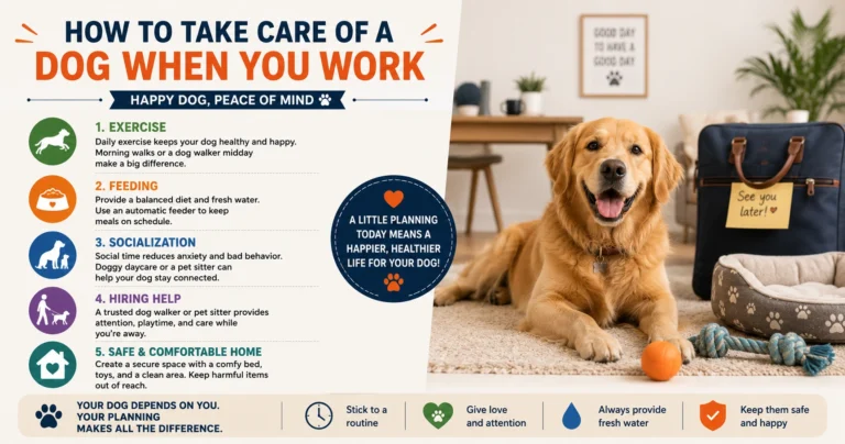 How To Take Care Of A Dog When You Work