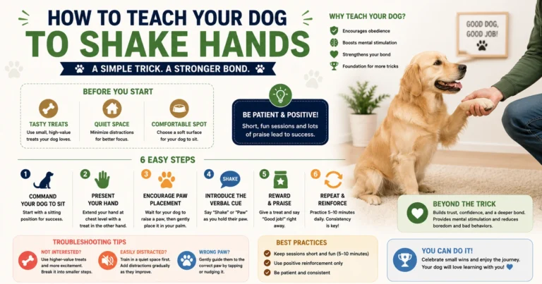 How to Teach Your Dog to Shake Hands