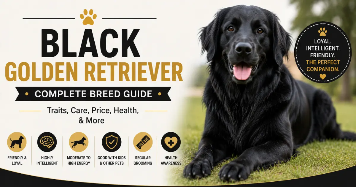 Black Golden Retriever Breed Overview, Characteristics & Price