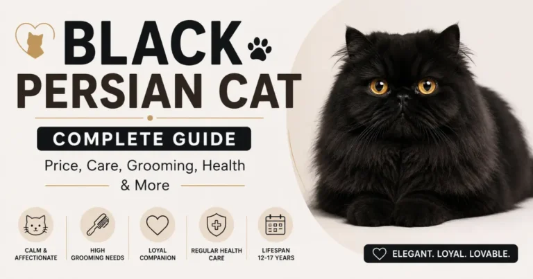Black Persian Cat Overview, Characteristics & Price
