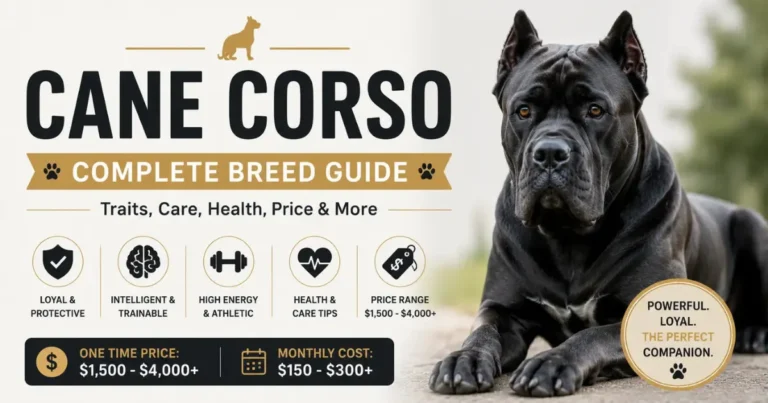 Cane Corso Overview, History & Characteristics