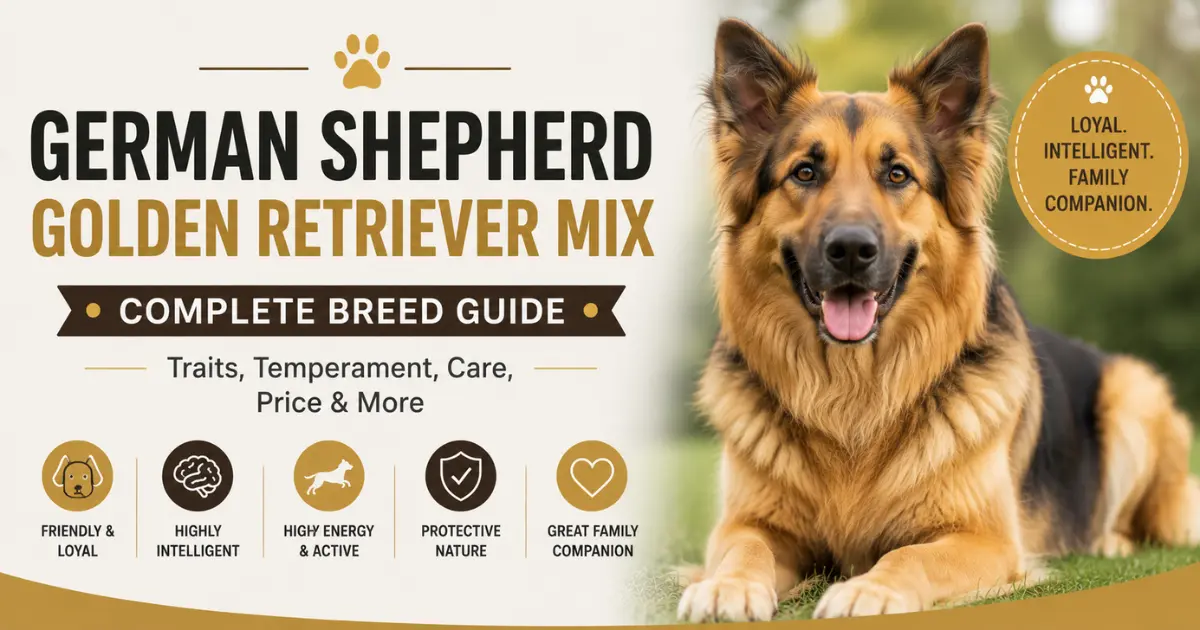 German Shepherd Golden Retrievers Mix - Complete Breed Information