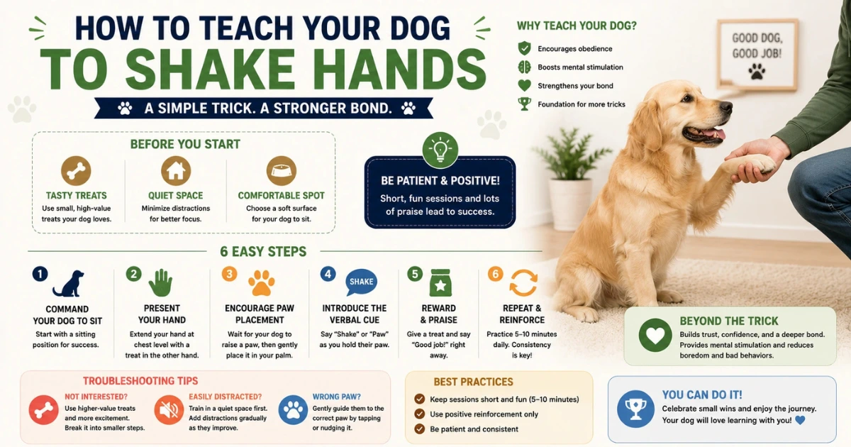How to Teach Your Dog to Shake Hands
