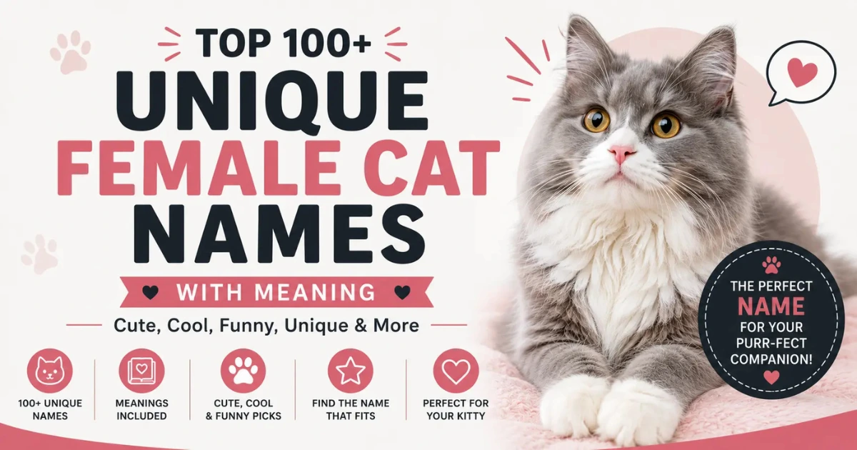 The Best Female Cat Names For 2024 - Universe For Pets