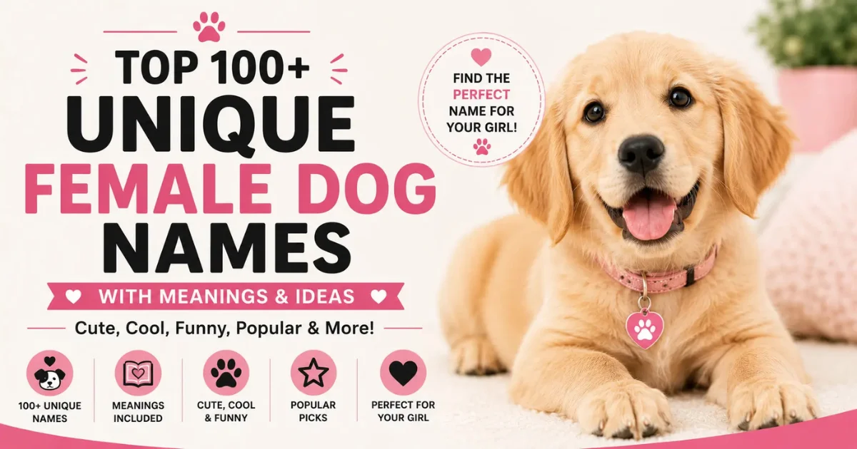 The Best Female Dog Names For 2024 - Universe For Pets