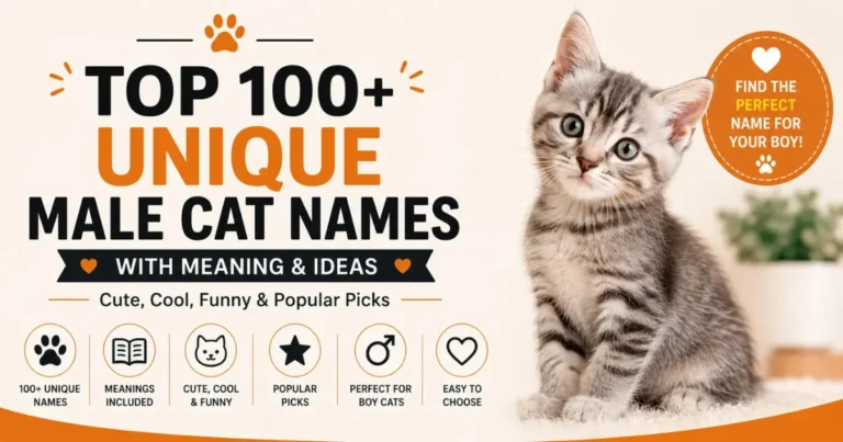 The Best Male Cat Names For 2024 - Universe For Pets