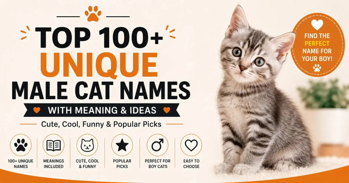 The Best Male Cat Names For 2024 - Universe For Pets