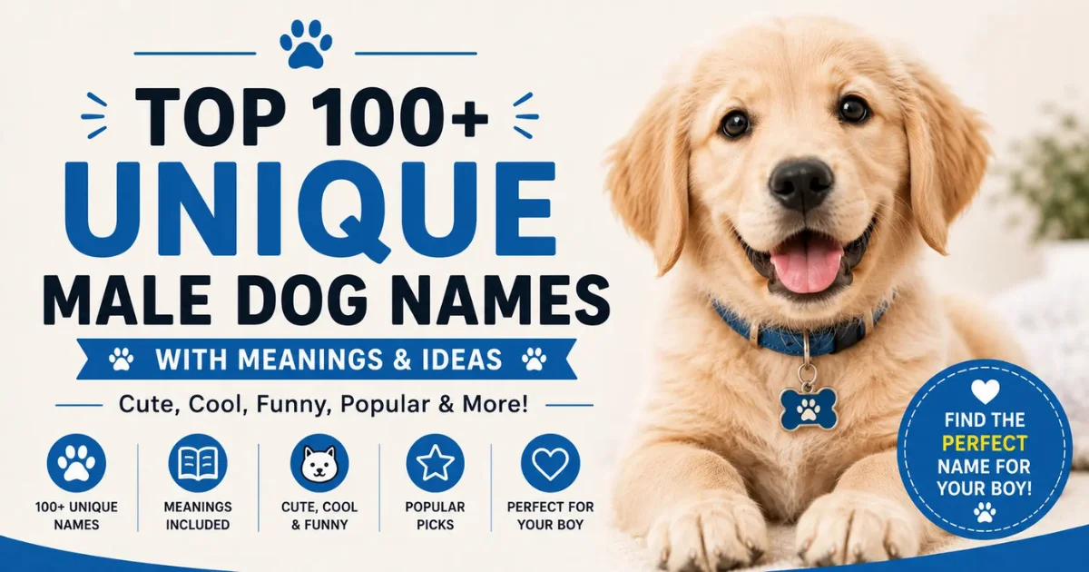 The Best Male Dog Names For 2024 - Universe For Pets