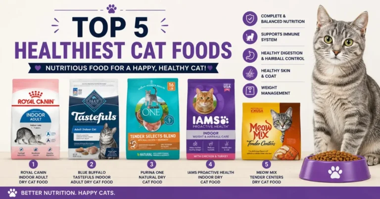 Top 5 Healthiest Cat Foods In 2023 - Universe For Pets