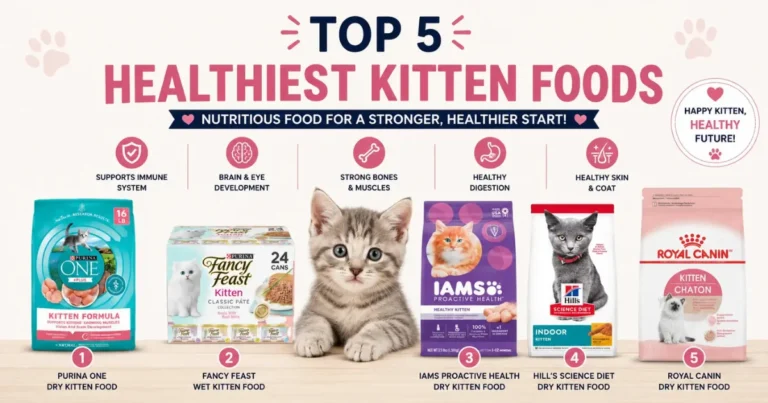 Top 5 Healthiest Kitten Food - Best Kitten Foods in 2023