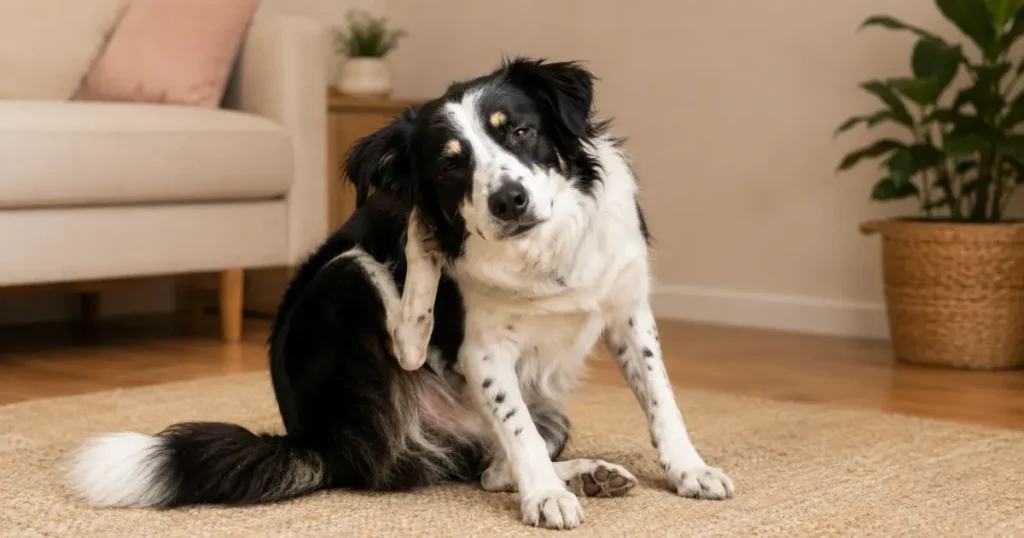 dog food allergy symptoms itching ear infections skin problems