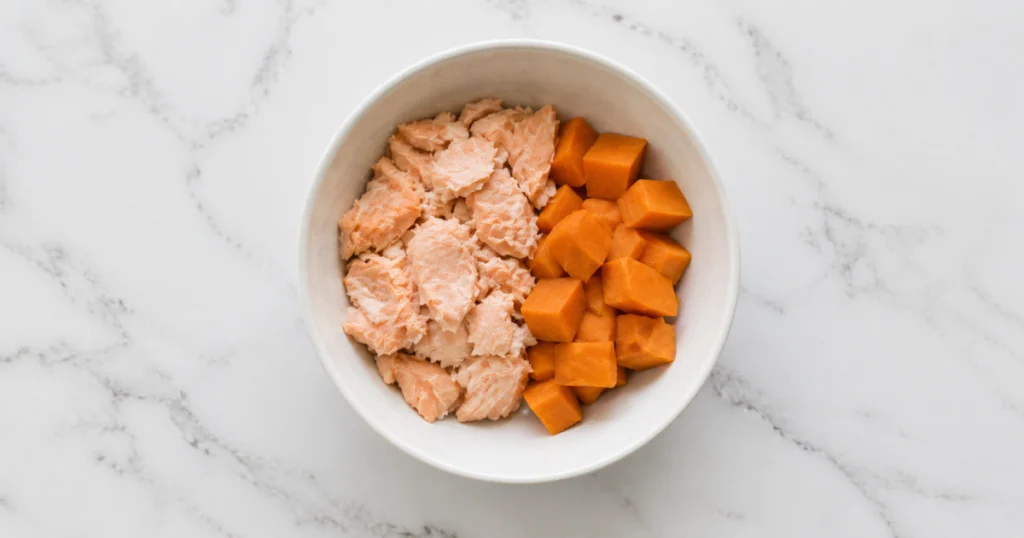 elimination diet for dogs sensitive stomach salmon sweet potato