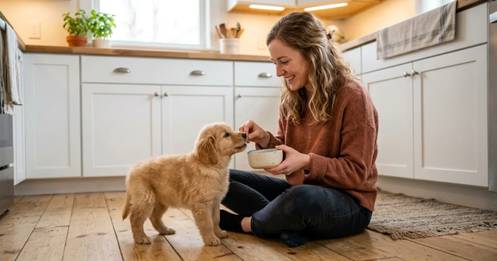 puppy feeding schedule complete guide by age