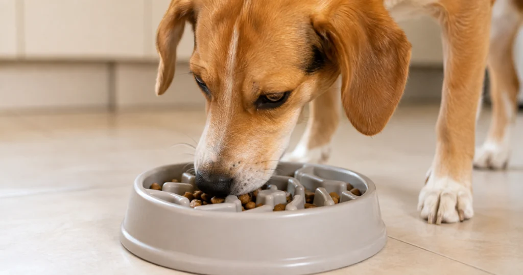 slow feeder bowl for dogs with sensitive stomach